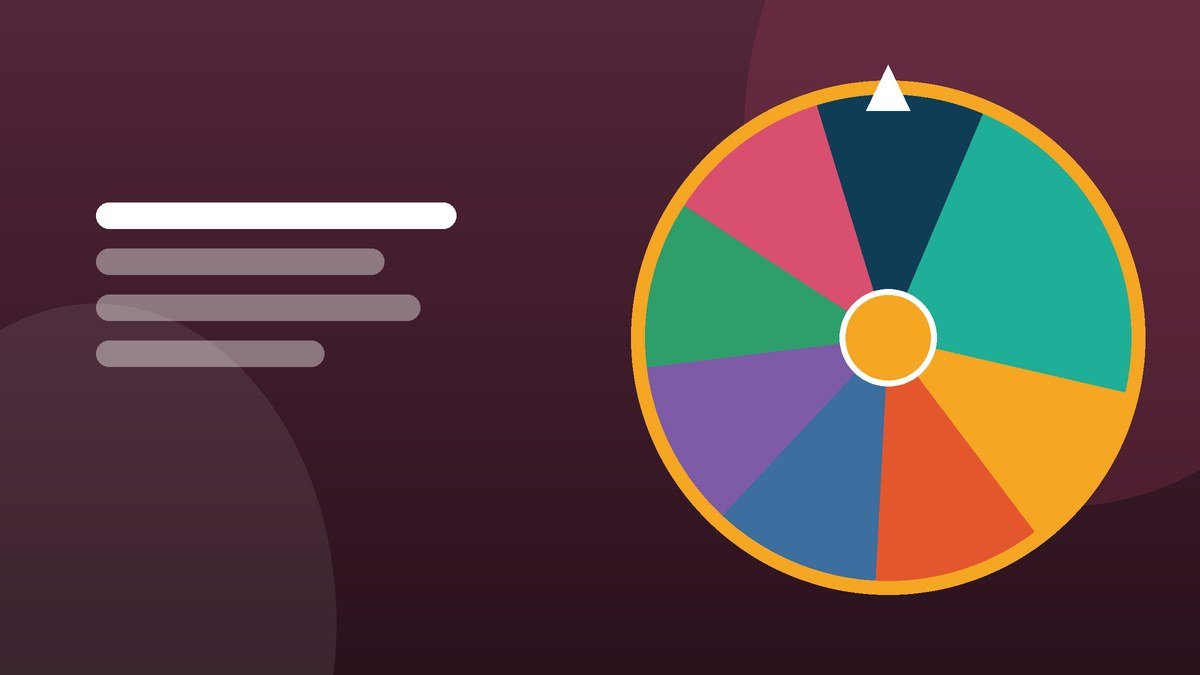 Using a spin wheel at events, conferences and trade shows